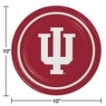 thumbnail image 2 of Collegiate Round Paper Plates, 10", 85 ct., Choose Your Team, 2 of 6