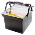 thumbnail image 1 of Advantus Companion Letter/Legal Portable File Storage Box - Black, 1 of 5