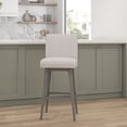 thumbnail image 7 of HH2 Home Parson Wood Adjustable Height Swivel Bar Stool, 7 of 19