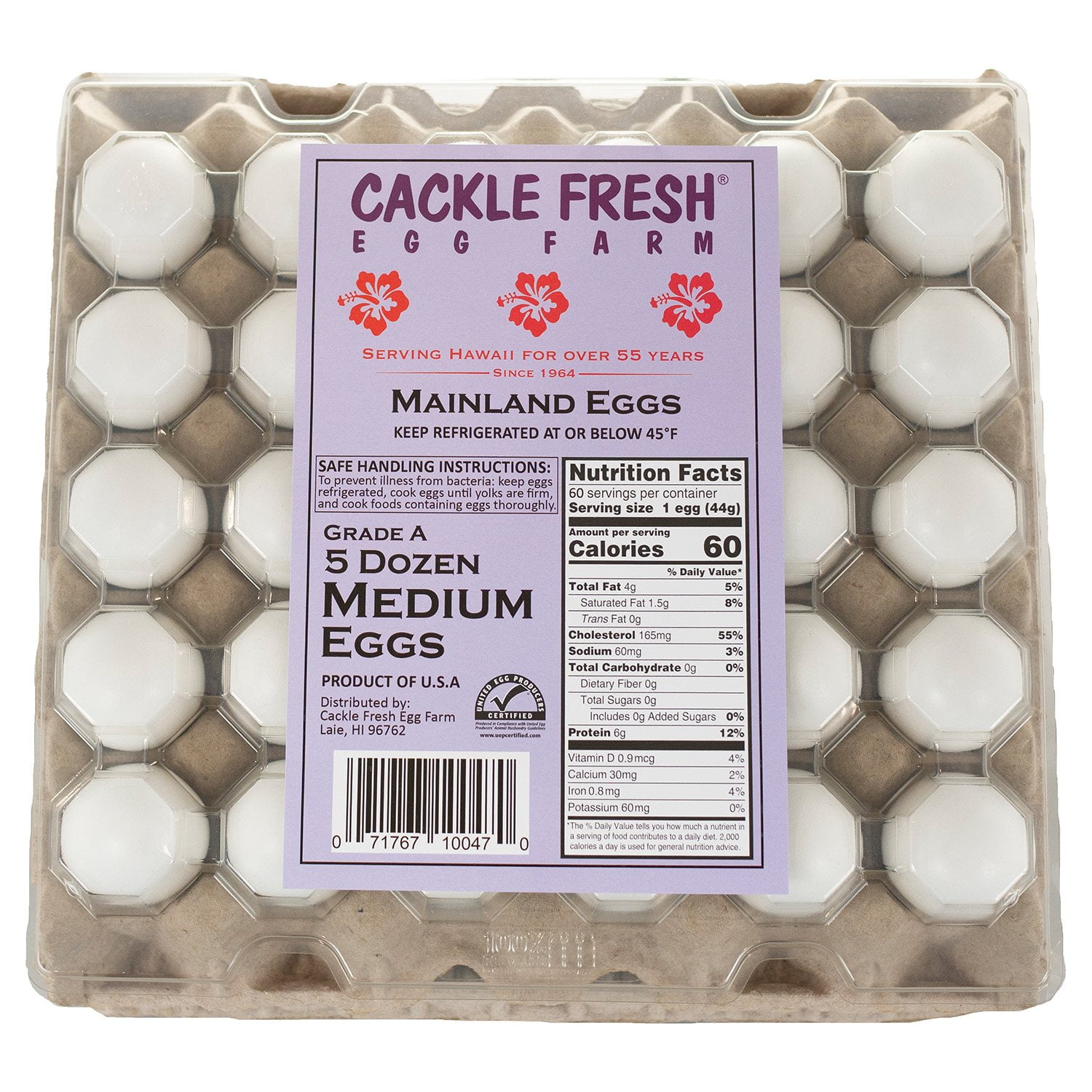 Cackle Fresh Medium Grade A Eggs, 5 dozen - Samsclub.com