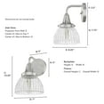 thumbnail image 4 of Hunter Cypress Grove Light Sconce Wall Light Fixture, Multiple Sizes, 4 of 8