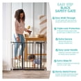 thumbnail image 4 of Regalo Easy Step Black Safety Gate, 4 of 9