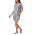 thumbnail image 2 of Nautica 2-Piece Short Sleeve Top and Pant PJ Set, 2 of 6