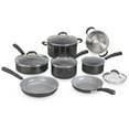 thumbnail image 1 of Cuisinart 11-Piece Nonstick Cookware Set, Ceramica XT, Black, 1 of 3