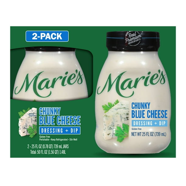 Marie's Chunky Blue Cheese Dressing and Dip, 25 fl. oz., 2 pk. - Samsclub.com Marie's Chunky Blue Cheese Dressing and Dip, 25 fl. oz., 2 pk. - Samsclub.com