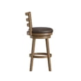 thumbnail image 11 of HH2 Home Ronan Wood Ladder Back Adjustable Height Swivel Stool, 11 of 22