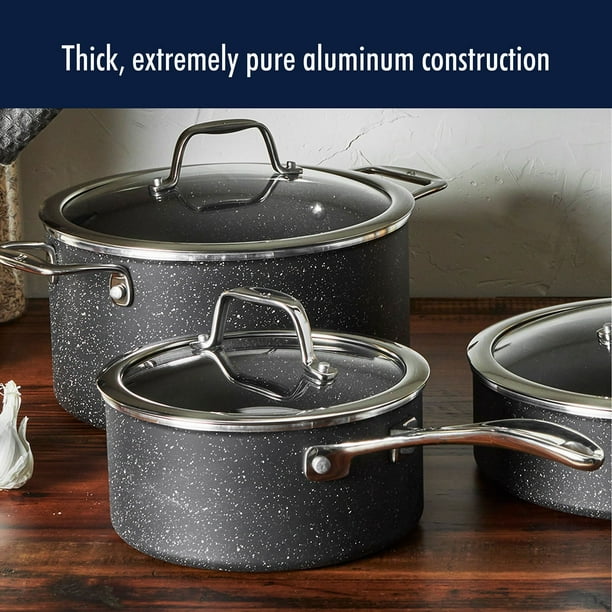 Henckels Capri Notte 10-Piece Nonstick Granitium Cookware Set