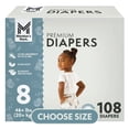 thumbnail image 1 of Member's Mark Premium Baby Diapers, Sizes Newborn - 8, 1 of 17