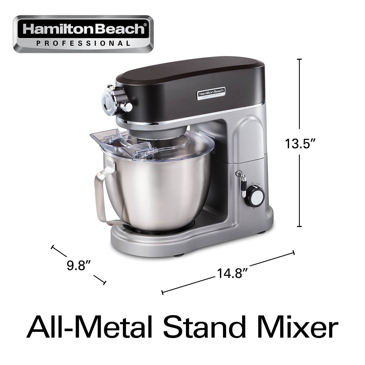 Hamilton Beach Professional 5-Quart Stand Mixer with Specialty