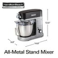 thumbnail image 9 of Hamilton Beach Professional 5-Quart Stand Mixer with Specialty Attachment Hub, 9 of 9