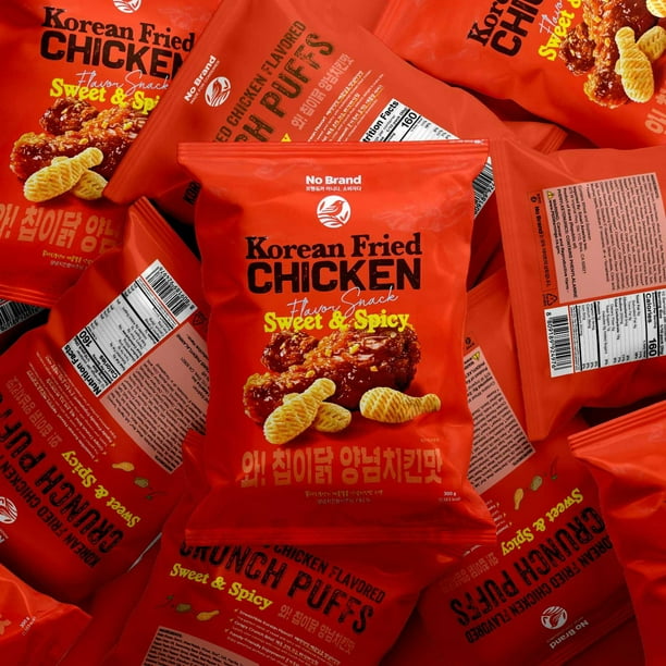 No Brand Korean Fried Chicken Flavored Sweet & Spicy Crunch Puffs, 10.58  oz. - Samsclub.com