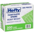 thumbnail image 1 of Hefty Clear Heavy-Weight Plastic Spoons 300 ct., 1 of 4