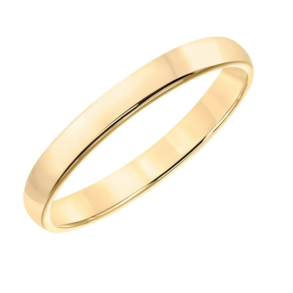 Comfort Fit Wedding Band in 14K Gold, 3mm