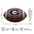thumbnail image 4 of Logo Brands Georgia Bulldogs Pre-Lit 10'x6' Inflatable Football, 4 of 6