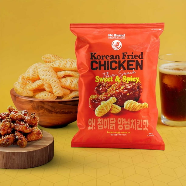 No Brand Korean Fried Chicken Flavored Sweet & Spicy Crunch Puffs, 10.58  oz. - Samsclub.com