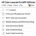 thumbnail image 3 of HP Color LaserJet Pro 3301cdw Wireless All-in-One Laser Printer, 3 of 15