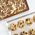 thumbnail image 4 of Nordic Ware Naturals 3-Piece Aluminum Cookie Sheet Set, Half Sheet, Quarter Sheet, Eighth Sheet, 4 of 16