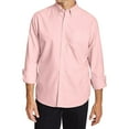 thumbnail image 3 of Lands' End Men's Long Sleeve Linen Blend Shirt, 3 of 6