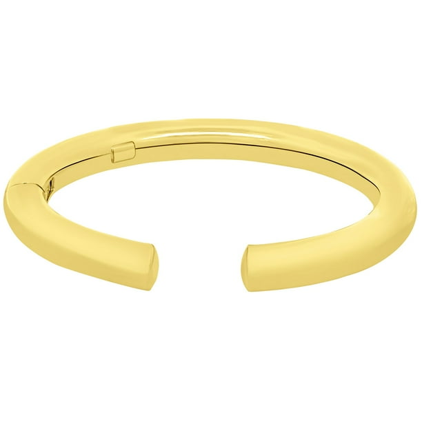 Yellow Gold Plated 14k Gold Bracelet Womens Cuff Bangle Bracelet