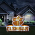 thumbnail image 3 of Logo Brands Clemson Tigers Pre-Lit 7’x10’ Team Inflatable, 3 of 6