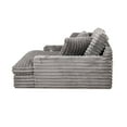 thumbnail image 6 of Oversized Cozy Chaise Lounger with Dual Cup Holders & USB/USB-C Charging Ports (65.5" x 64" x 37"), 6 of 12