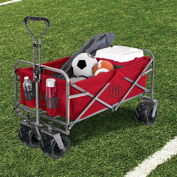 Smart Design NCAA Heavy-Duty Collapsible Sports Wagon