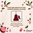 thumbnail image 6 of Holiday Birdseed Wreath, 6 of 8