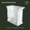 thumbnail image 6 of Mayne Cranbrook Square Planter, Choose Size, 6 of 10