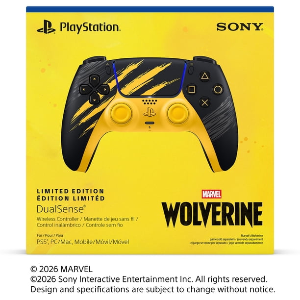 Sony PS5 DualSense® Wireless Controller – Marvel's Wolverine