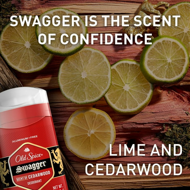 Old Spice Swagger Aluminum-Free Deodorant for Men, 3 oz., 4 pk