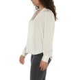 thumbnail image 3 of Express Women's Satin V-Neck Top, 3 of 7