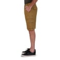 thumbnail image 4 of IRON Clothing Co Men's Flex Waistband Stretch Twill Multi Pocket Cargo Short, 4 of 5