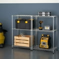 thumbnail image 2 of TRINITY BASICS EcoStorage 3-Tier NSF Wire Shelving, 23.2" W x 13.4" D x 35.6" H, 2 Pack, 2 of 16