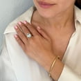 thumbnail image 6 of Solitaire Oval Gemstone Ring in 14K Gold, 6 of 6