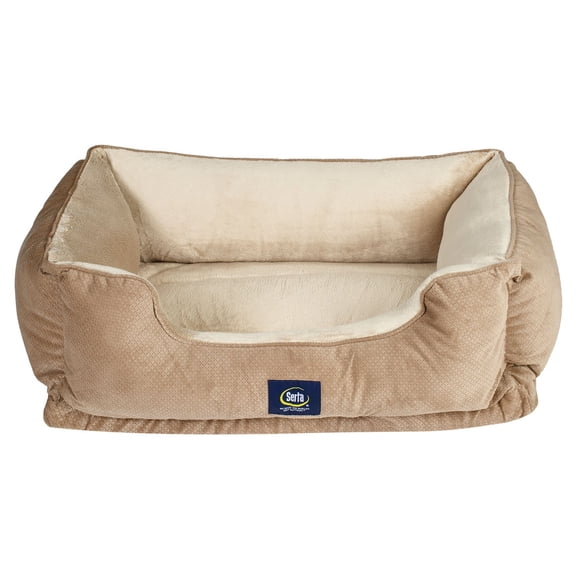 Serta Perfect Sleeper Orthopedic Cuddler Pet Bed, 34" x 24", Choose Color