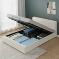 thumbnail image 2 of ZINUS Night Therapy Boucle Platform Bed Frame With Lifting Storage, Assorted Sizes, 2 of 12