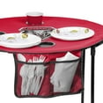 thumbnail image 5 of Logo Brands New Mexico Lobos 27.6in Round Tailgate Table, 5 of 5
