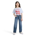 thumbnail image 3 of Levi's Big Girls Wide Leg Jeans, 3 of 10