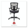 thumbnail image 2 of Alera Elusion Series Mesh Mid-Back Swivel/Tilt Chair, Black, 2 of 10