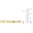 thumbnail image 4 of Lite Figaro Bracelet in 14K Gold, 4 of 5