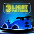 thumbnail image 4 of Flybar 12V Racer Glow Bumper Car, 4 of 8