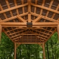 thumbnail image 12 of Backyard Discovery Norwood Cedar Gazebo with PowerPort, Choose Size, 12 of 16