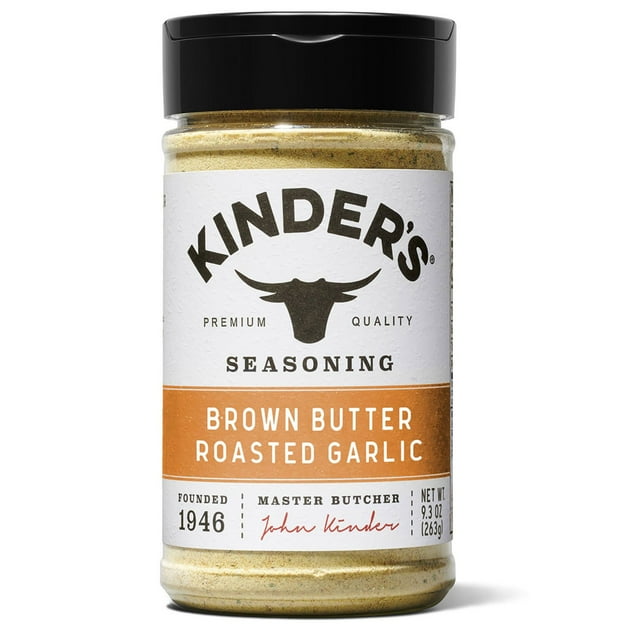 Kinder's Brown Butter Roasted Garlic Seasoning, 9 oz.