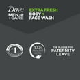 thumbnail image 9 of Dove Men + Care Body and Face Wash, Extra Fresh (18 fl. oz., 3 pk.), 9 of 10