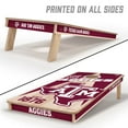 thumbnail image 2 of YouTheFan Texas A&M Aggies 2'x4' Cornhole Board Set, 2 of 6