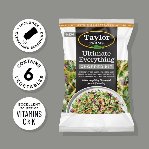 Taylor Farms Ultimate Everything Chopped Salad Kit, 11.87 oz - Samsclub.com