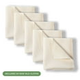 thumbnail image 2 of NIGHT 5-Pack Raw Silk Face Washcloths, All Skin Types, 2 of 6