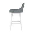 thumbnail image 10 of HH2 Home Upholstered Tapered Back Wood Adjustable Height Swivel Bar Stool, 10 of 19
