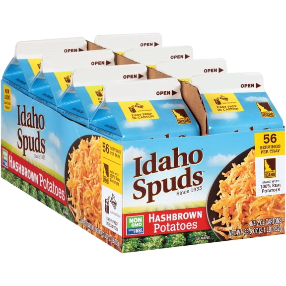 Idaho Spuds Instant Hashbrown Potatoes, 4.2 oz., 8 pk.