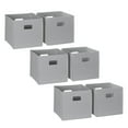 thumbnail image 1 of RiverRidge Folding Bins Cube Storage Cubbies, Set of 6 Playroom Organizers, 1 of 6